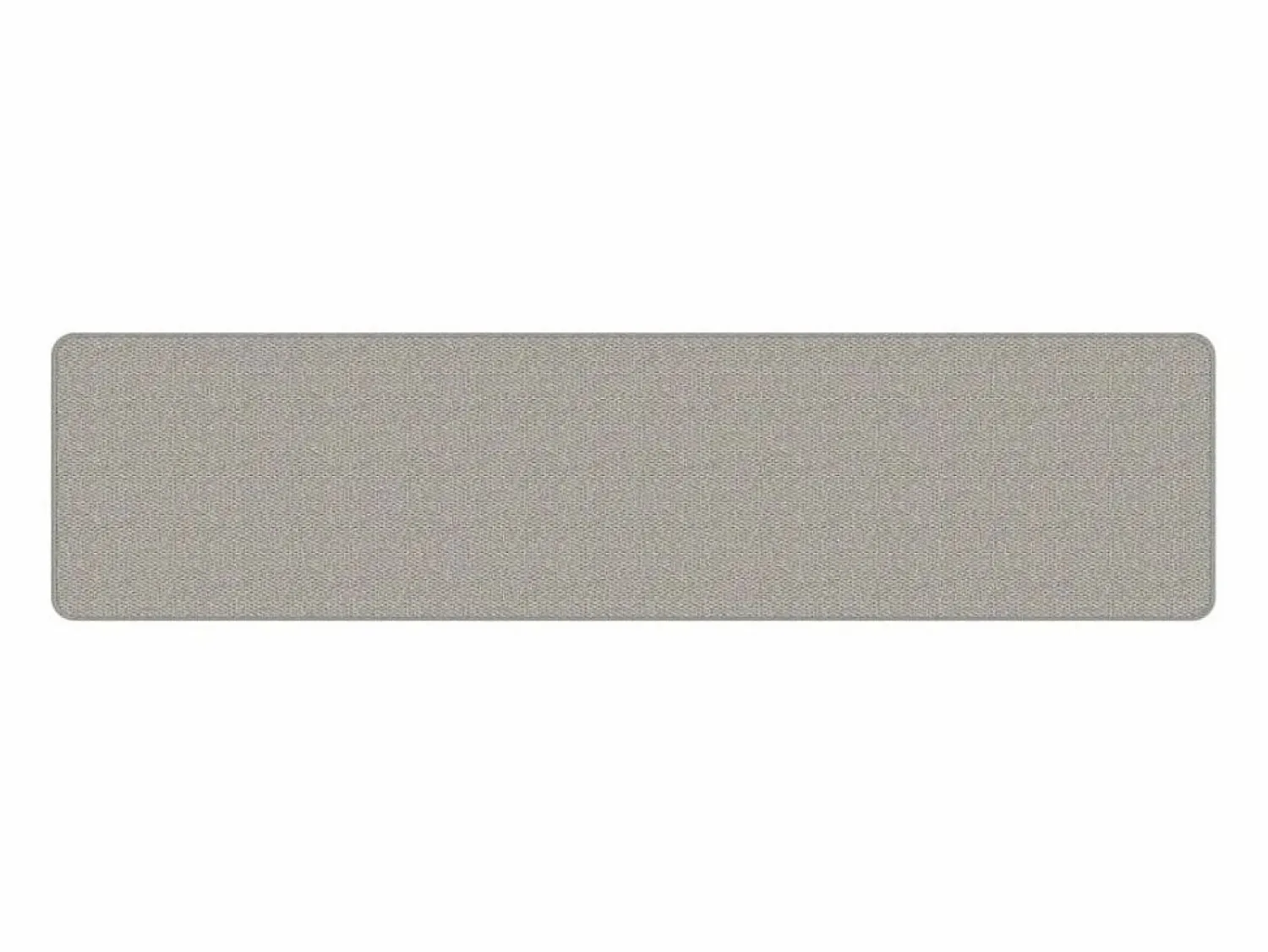 Clearance Alfombra de pasillo con aspecto de sisal gris taupe 50x200 cm Alfombra De Pasillo
