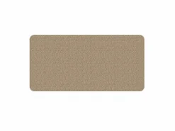 Alfombra de pasillo con aspecto de sisal color arena 50x100 cm ES757691