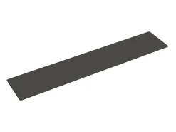 Clearance Clicnbuy Alfombra de pasillo con aspecto sisal 80x400 cm Gris antracita