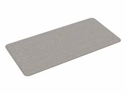 Clicnbuy Alfombra de pasillo con aspecto de sisal gris taupe 50x100 cm
