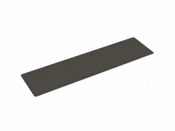 New Alfombra de pasillo con aspecto sisal 80x300 cm ES685662 Gris antracita