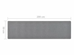 Sale Alfombra de pasillo oscuro 50x200 cm Alfombra De Pasillo