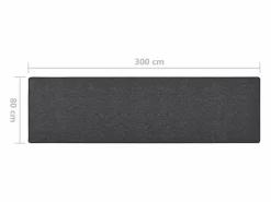 Clicnbuy Alfombra de pasillo 80x300 cm