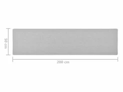 Clicnbuy Alfombra de pasillo claro 50x200 cm