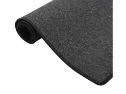 New Clicnbuy Alfombra de pasillo 80x400 cm Gris antracita