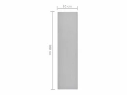 Clicnbuy Alfombra de pasillo claro 80x300 cm