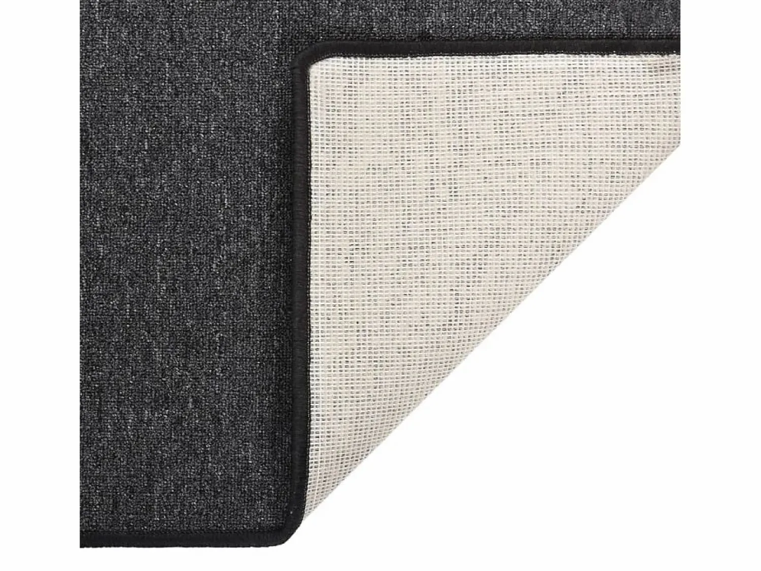 Discount Alfombra de pasillo 50x250 cm ES168084 Gris antracita
