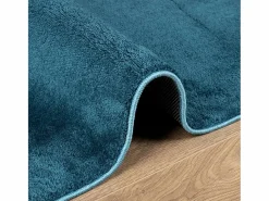 Online Alfombra de pelo corto OVIEDO turquesa 160x230 cm Azul