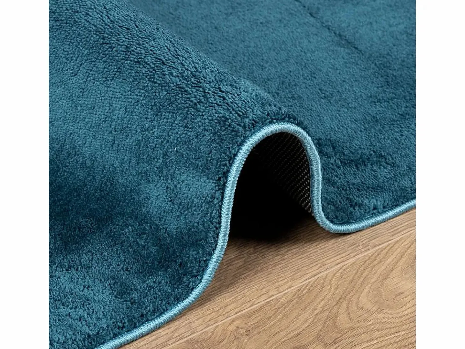 Online Alfombra de pelo corto OVIEDO turquesa 160x230 cm Azul