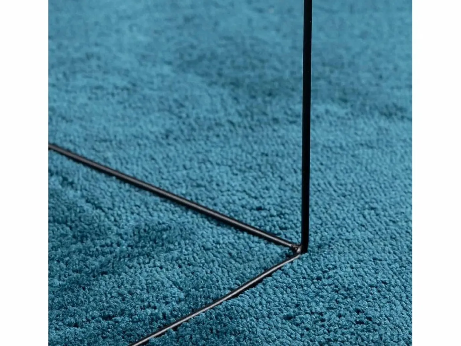 Online Alfombra de pelo corto OVIEDO turquesa 160x230 cm Azul
