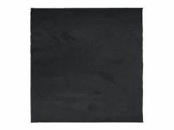 Alfombra de pelo corto OVIEDO negra 120x120 cm