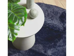 Discount Alfombra de pelo largo NAVARRA marino 240x240 cm Alfombra De Cocina|Alfombra De Cocina