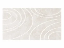 Sale Alfombra de piel sintética en relieve con patrones circulares, 120 x 160 cm, , PAOLISI Alfombra De Salón