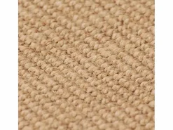 Alfombra de yute con reverso de látex 160x230 cm Natural Alfombra De Cocina|Alfombra De Cocina