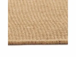 Alfombra de yute con reverso de látex 160x230 cm Natural Alfombra De Cocina|Alfombra De Cocina