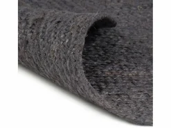 Best Clicnbuy Alfombra de yute tejida a mano 120 cm oscuro Gris