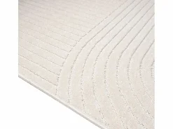 Discount the carpet Alfombra diseño moderno Boho - - 240 x 340 cm - SANTO PLUS Crema