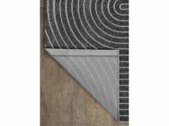 Online Alfombra diseño moderno Boho - Antracita - 240 x 340 cm - SANTO PLUS Alfombra De Exterior|Decoración De Jardín