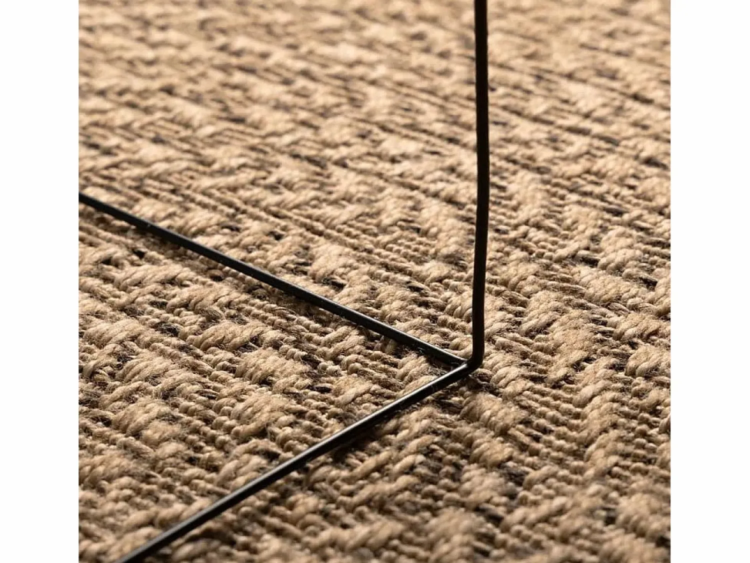 New Alfombra efecto yute de 140x200 cm, para interior y exterior Alfombra De Cocina|Alfombra De Cocina