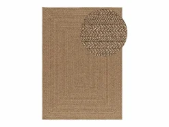Alfombra exterior - efecto yute - natural - 200 x 290 cm - ACRA