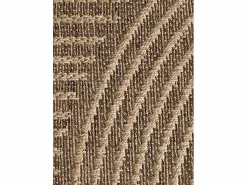 Alfombra exterior - geométrico efecto yute - natural - 160 x 230 cm - ACRA
