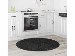 Best Alfombra oscuro 120 x 120 cm Polipropileno Gris
