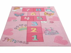 Discount the carpet Alfombra Happy Life Juego Princesa - - 200x290 cm Rosa