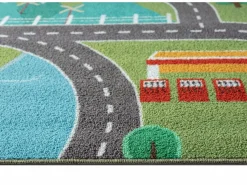 the carpet Alfombra Happy Life Juego - - 100x200 cm
