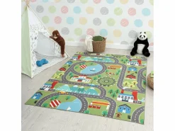 the carpet Alfombra Happy Life Juego - - 160x220 cm