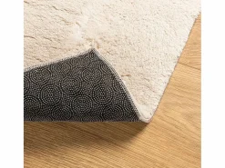 Best Alfombra HUARTE de pelo corto suave y lavable 200x200 cm Beige