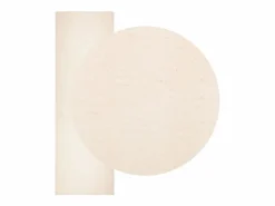 Online Alfombra HUARTE de pelo corto suave y lavable 80x250 cm Beige