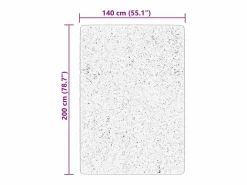 Hot Alfombra HUARTE de pelo corto suave y lavable 140x200 cm Alfombra De Cocina|Alfombra De Cocina