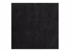 Alfombra HUARTE de pelo corto suave y lavable negra 200x200 cm