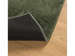 Alfombra HUARTE de pelo corto suave lavable bosque 140x200 cm Verde