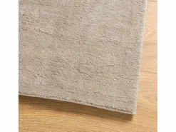 Alfombra HUARTE de pelo corto suave y lavable arena 160x230 cm