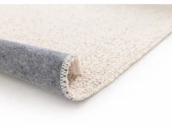 Outlet Alfombra interior - liso - - 120 x 170 cm - PETRA Blanco