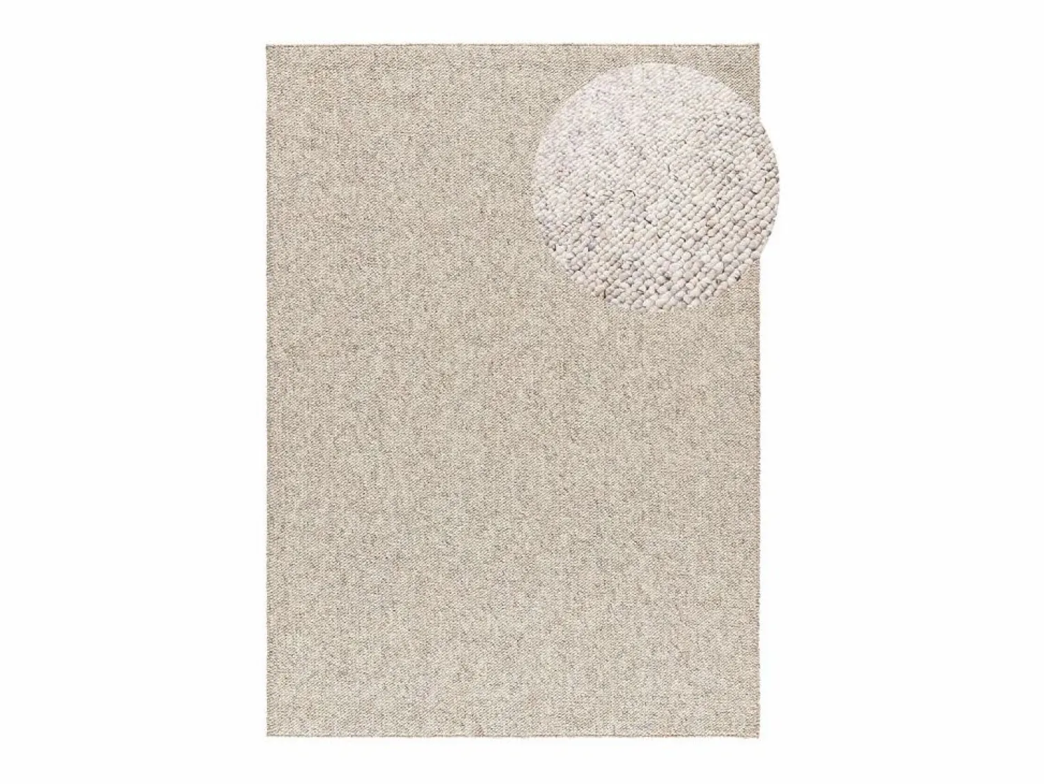 Discount Alfombra interior - liso - crema - 120 x 170 cm - PETRA Alfombra De Salón