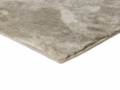 Online Alfombra interior - shaggy liso - piedra - 60 x 110 cm - ROMA Topo