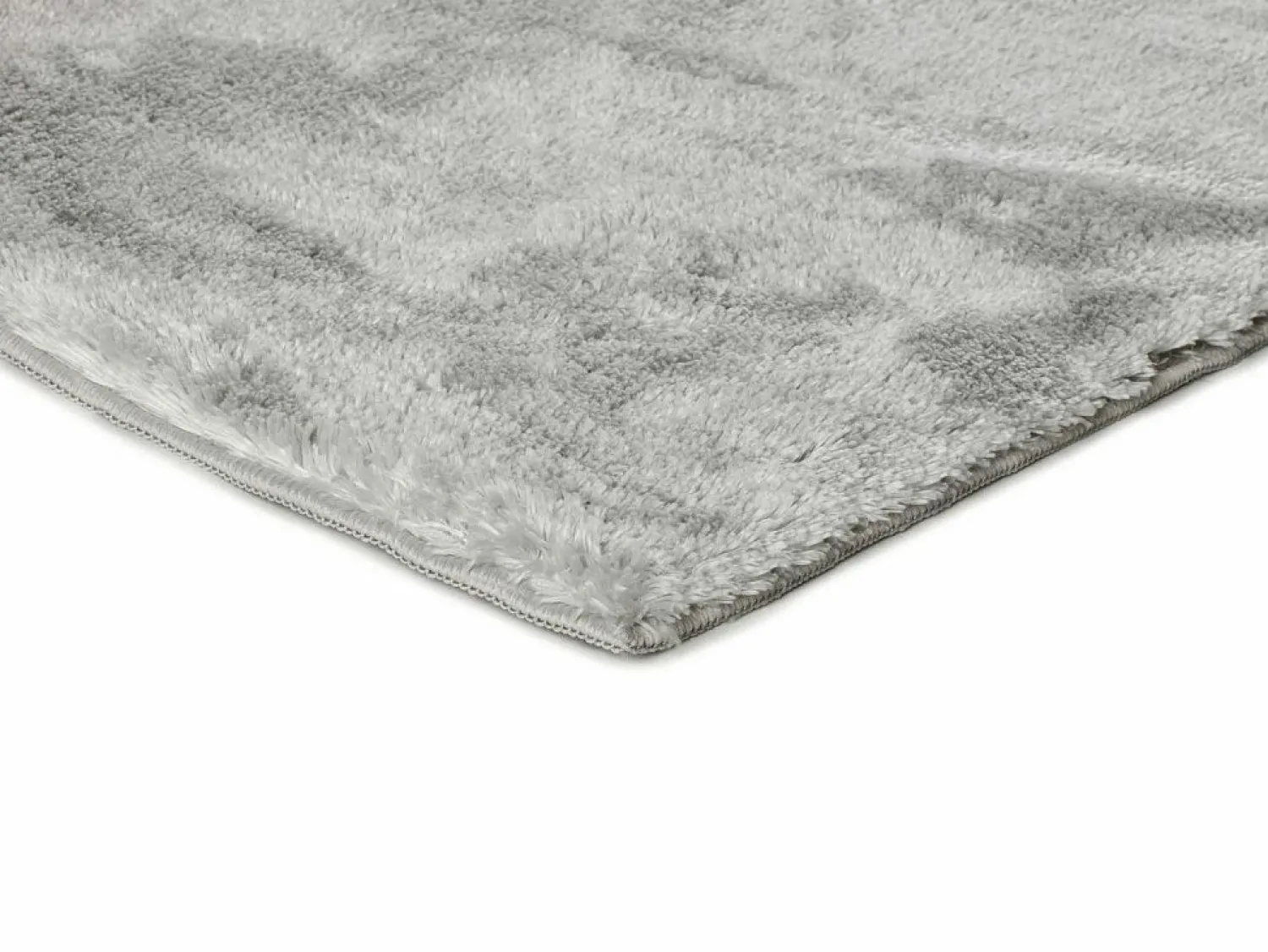 Hot Alfombra interior - shaggy liso - plata - 160 x 230 cm - ROMA Alfombra Infantil