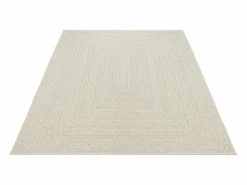 Alfombra Kansas Exterior Interior Aspecto Yute Resistente intemperie liso - - 80 x 250 cm Alfombra De Exterior|Decoración De Jardín