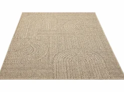 the carpet Alfombra Kansas Exterior Interior Aspecto Yute Resistente intemperie - Naturaleza - 200 x 290 cm