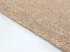 Online Alfombra Kansas Exterior Interior Aspecto Yute básico Resistente intemperie - Naturaleza - 200 x 290 cm Alfombra De Exterior|Decoración De Jardín