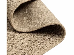 Sale the carpet Alfombra Kansas Exterior Interior Aspecto Yute Resistente intemperie liso - Naturaleza - 200 x 290 cm Color natural claro
