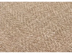 the carpet Alfombra Kansas Exterior Interior Aspecto Yute básico Resistente intemperie - Naturaleza - 80 x 150 cm