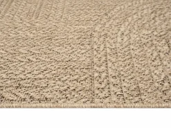 Hot Alfombra Kansas Exterior Interior Aspecto Yute Resistente intemperie - Naturaleza - 240 x 340 cm Alfombra De Exterior|Decoración De Jardín