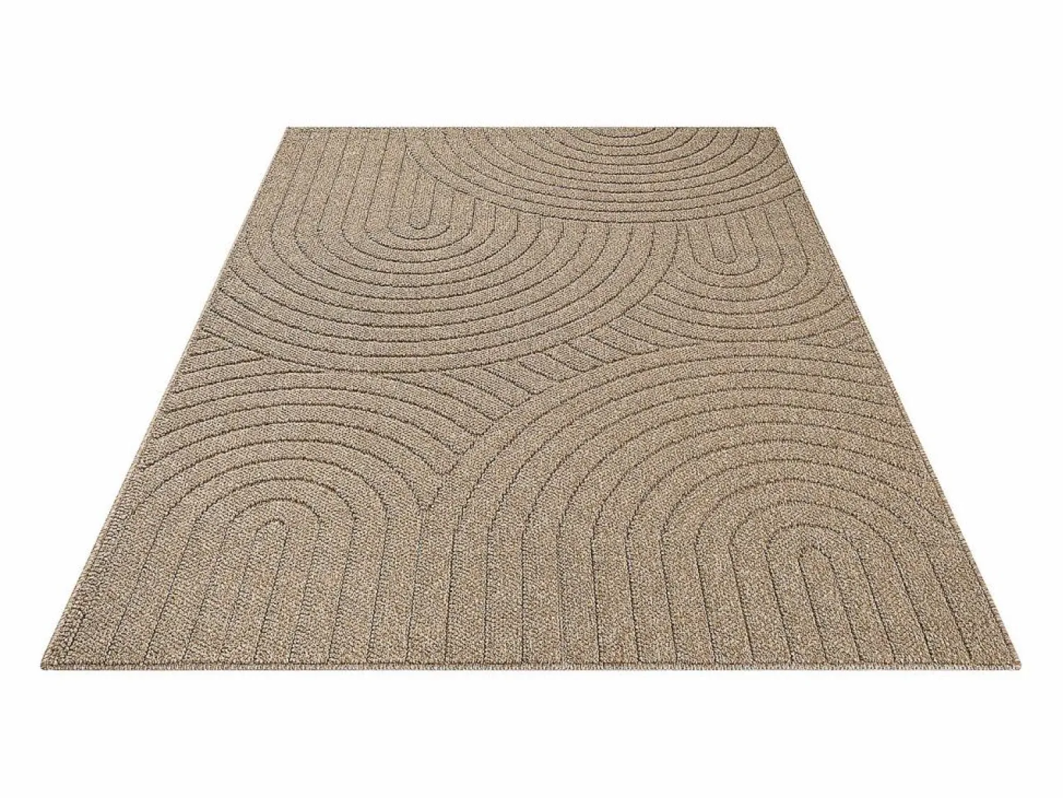 Hot Alfombra Kos exterior moderna arcos, Naturaleza, 160 x 220 cm Alfombra De Exterior|Decoración De Jardín