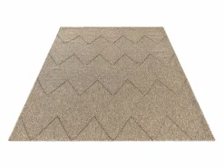 New Alfombra Kos exterior moderna rombos, Naturaleza, 80 x 150 cm Alfombra De Exterior|Decoración De Jardín