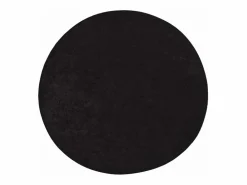 Clearance Clicnbuy Alfombra lavable antideslizante Ø 200 cm Gris antracita