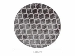 Hot Clicnbuy Alfombra lavable antideslizante f120 cm Multicolor