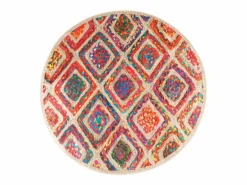 Clicnbuy Alfombra lavable antideslizante Ø 120 cm